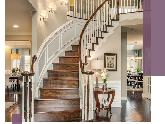 Изготовление лестниц под ключ в Котласе — металлокаркас и отделка