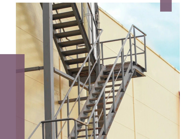 Пожарные лестницы в Котласе от 12436 руб. — монтаж и продажа | ПРОЛЁТ-Ктл