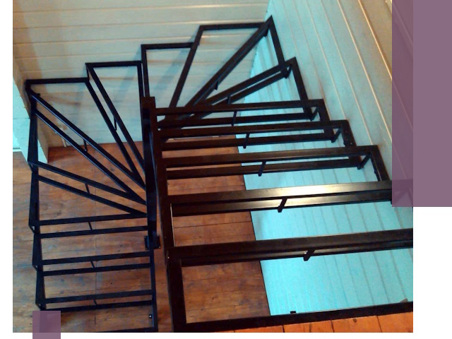 Изготовление металлических лестниц любой сложности в Котласе
