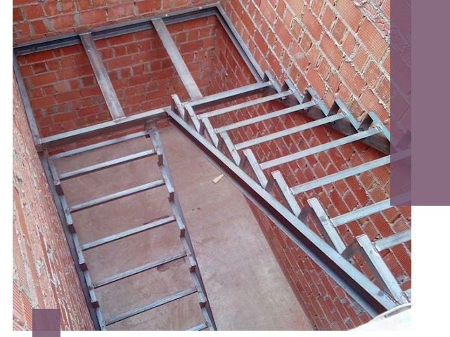 Монтаж металлических лестниц под ключ в Котласе быстро и качественно