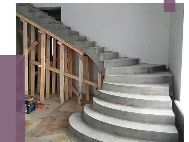 Изготовление бетонных лестниц под ключ в Котласе от 20208 руб. | ПРОЛЁТ-Ктл