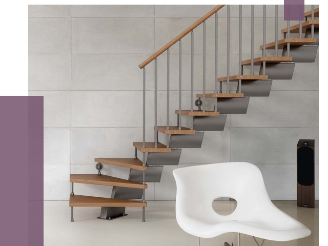 Монтаж модульных лестниц в Котласе от 6425 руб. 