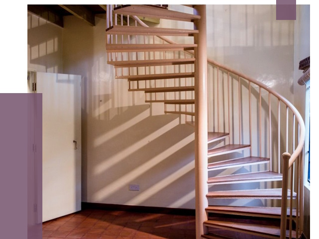 Изготовление винтовых лестниц на заказ в Котласе от 77204 руб. | ПРОЛЁТ-Ктл