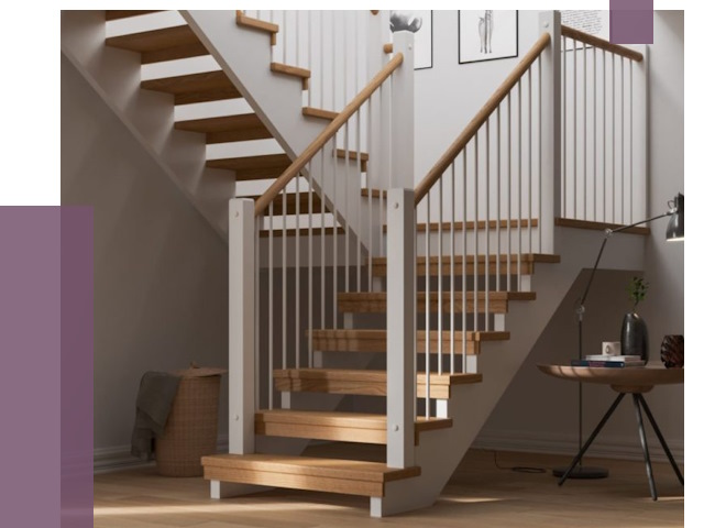 Маршевые лестницы в Котласе от 38602 руб. — монтаж | ПРОЛЁТ-Ктл