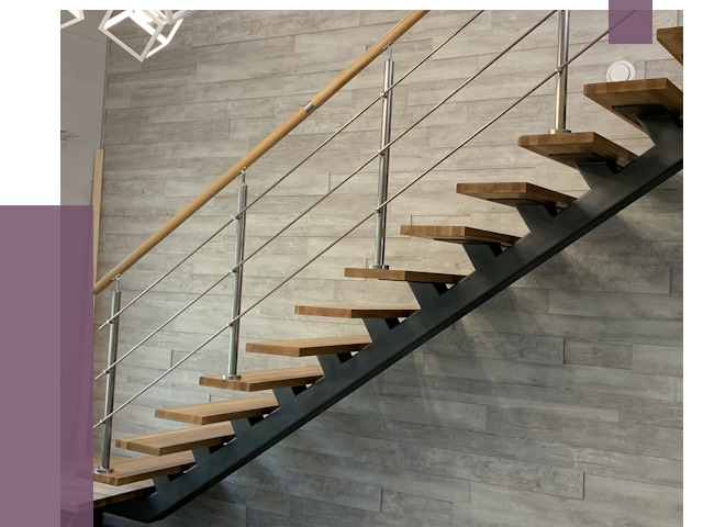 Изготовление лестниц на монокосоуре в Котласе от 77204 руб. 