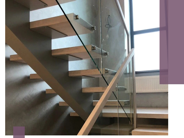 Изготовление лестниц на монокосоуре в Котласе с монтажом и гарантией