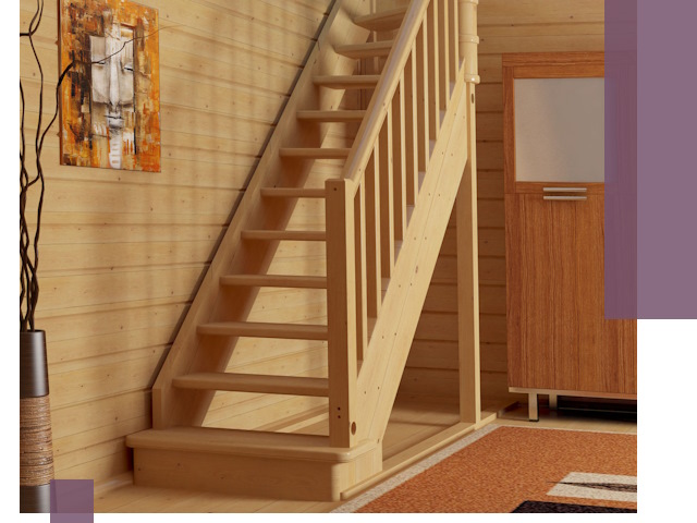 Лестницы эконом класса под ключ в Котласе — недорого и быстро