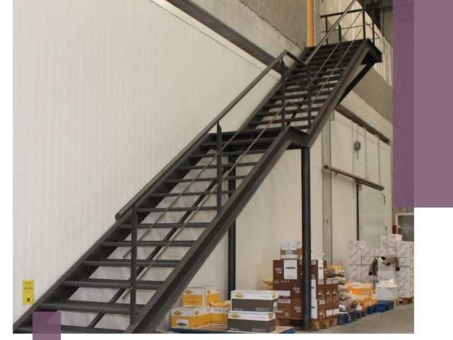 Лестницы для производства в Котласе — изготовление и монтаж