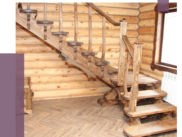 Лестницы в баню в Котласе от 19379 руб. — изготовление | ПРОЛЁТ-Ктл