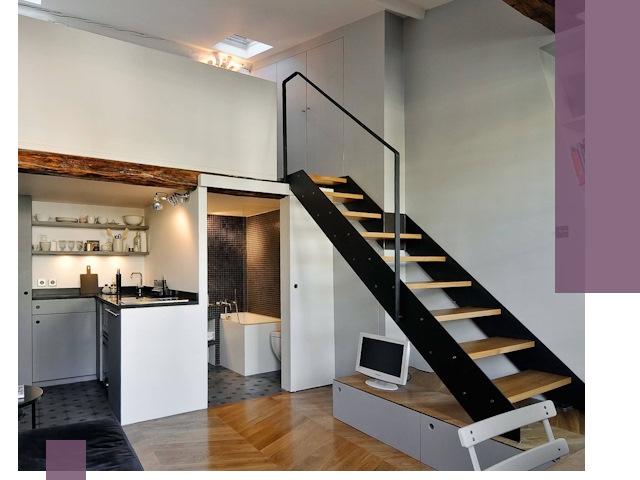 Лестницы на антресоль под ключ в Котласе — изготовление и монтаж