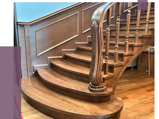 Дубовые лестницы под ключ в Котласе от 178762 руб. — ПРОЛЁТ-Ктл