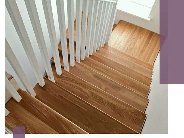 Лестницы из бука в Котласе: изготовление, монтаж и демонтаж