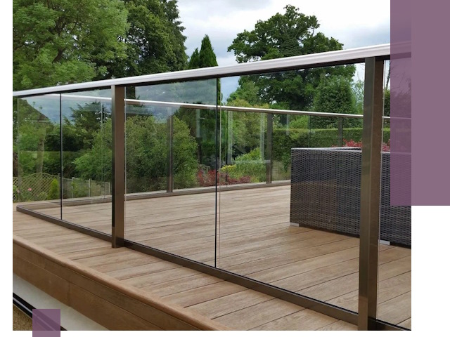 Алюминиевые перила на заказ в Котласе — монтаж и гарантия