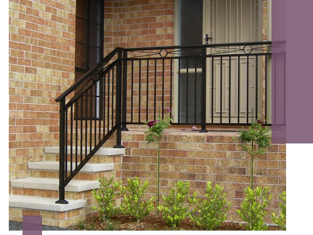 Уличные перила из металла под ключ в Котласе