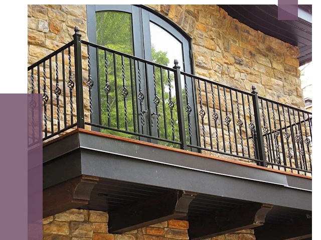 Балконные ограждения в Котласе от 8135 руб. — купить | ПРОЛЁТ-Ктл