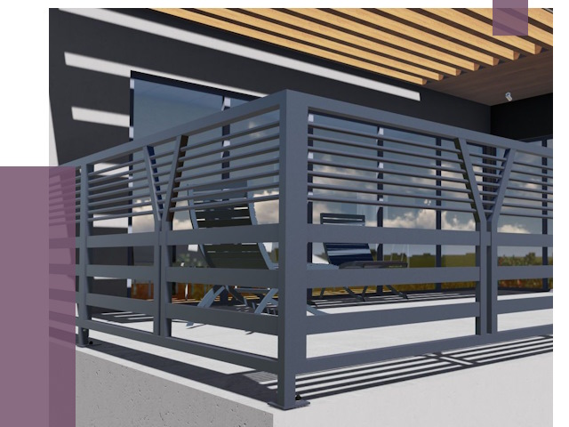 Изготовление балконных ограждений в Котласе от 10881 руб. | ПРОЛЁТ-Ктл