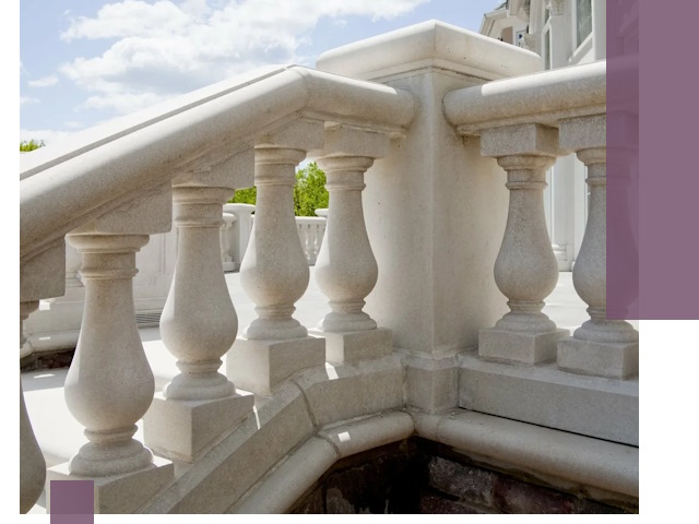 Балюстрады из металла и камня под ключ в Котласе