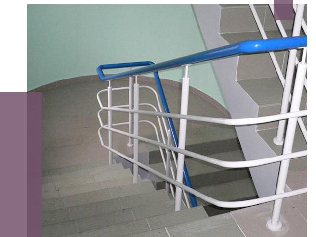 Перила в подъезде в Котласе — установка и замена от 7513 руб. | ПРОЛЁТ-Ктл