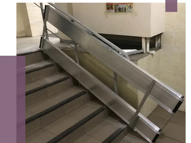 Откидные пандусы в Котласе от 6736 руб. — купить | ПРОЛЁТ-Ктл