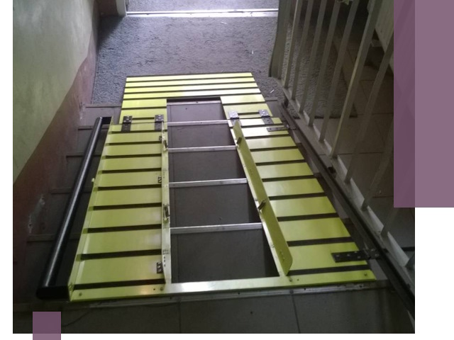 Профессиональный монтаж пандуса в подъезд в Котласе