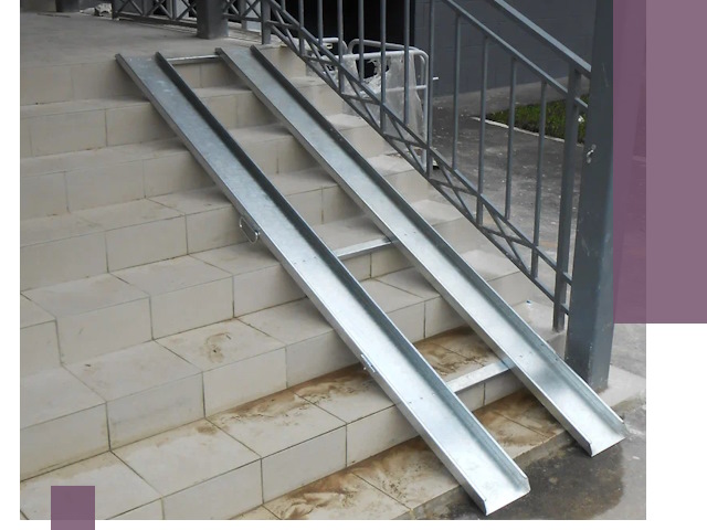 Пандусы для детских колясок в Котласе: изготовление и монтаж