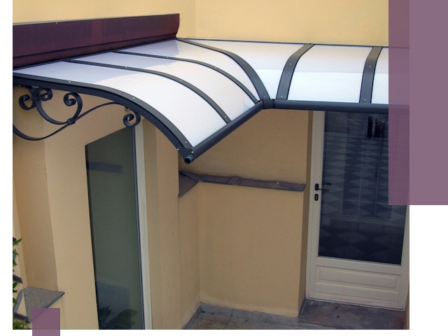 Монтаж козырьков любой сложности в Котласе под ключ