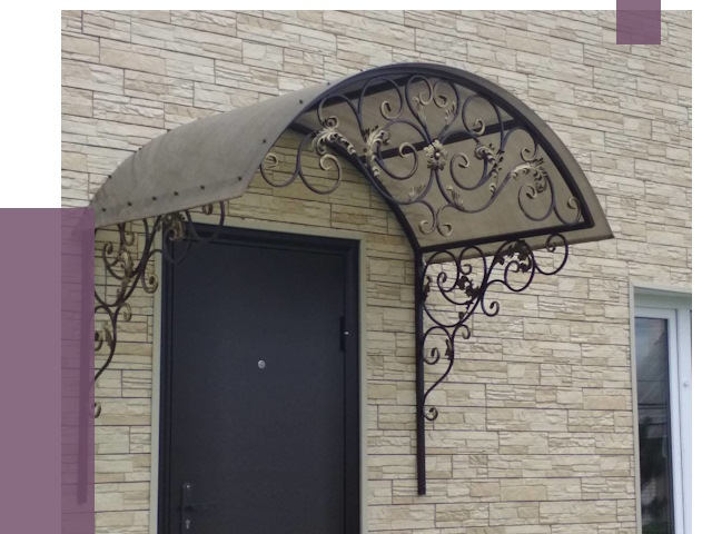 Ремонт козырьков в Котласе от 7513 руб.  | ПРОЛЁТ-Ктл