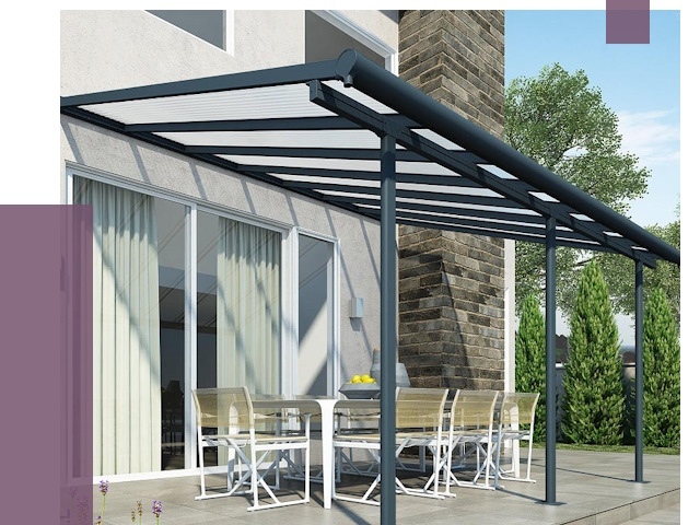 Навесы пристенные в Котласе от 9223 руб. — монтаж и установка | ПРОЛЁТ-Ктл