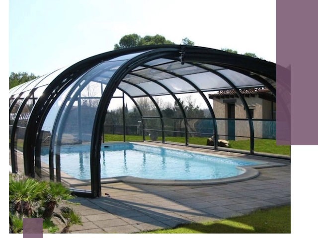 Навесы для бассейна в Котласе: изготовление и монтаж под ключ