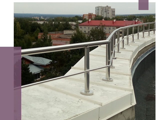 Парапеты и ограждения кровли в Котласе от 5026 руб. 