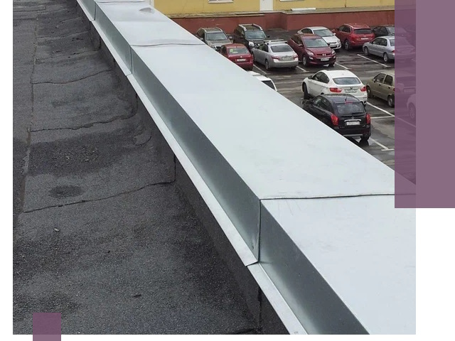 Изготовление парапетов из металла и нержавейки в Котласе