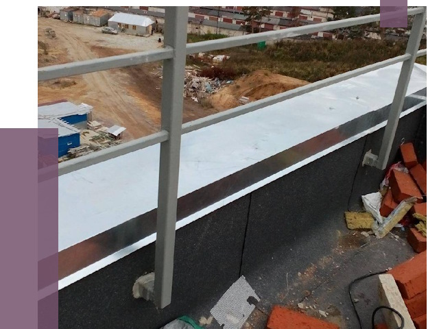 Монтаж парапетов в Котласе от 4352 руб.  | ПРОЛЁТ-Ктл