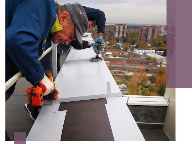 Монтаж парапетов в Котласе — установка прочных металлических ограждений