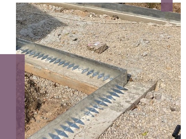 Нержавеющие бордюры в Котласе от 4871 руб. под ключ | ПРОЛЁТ-Ктл