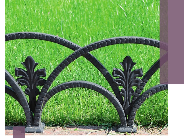 Декоративные металлические бордюры под ключ в Котласе