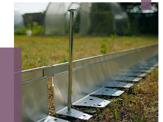 Металлические бордюры для газона в Котласе от 4352 руб. | ПРОЛЁТ-Ктл