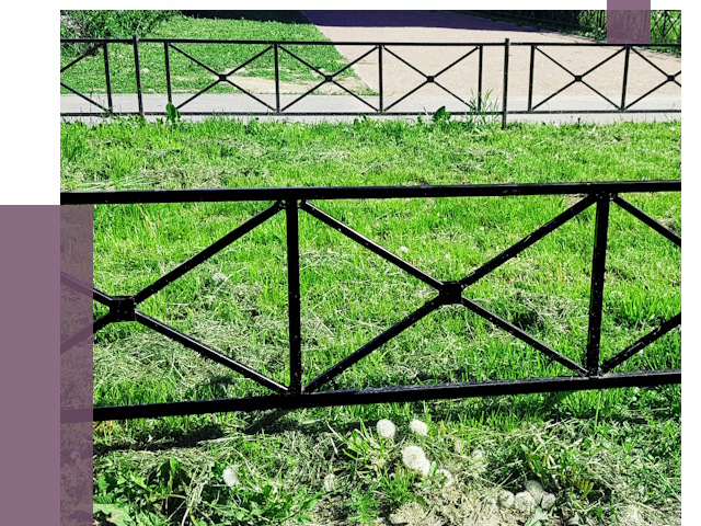 Металлические газонные ограждения в Котласе от 4352 руб.