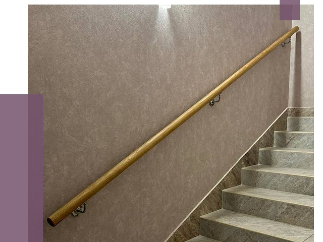 Пристенные поручни в Котласе под ключ от 3990 руб. 