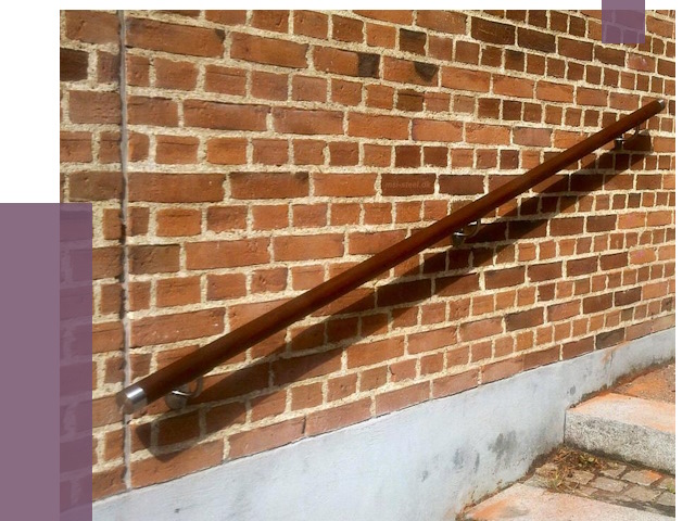 Изготовление пристенных поручней в Котласе от 4508 руб. — ПРОЛЁТ-Ктл