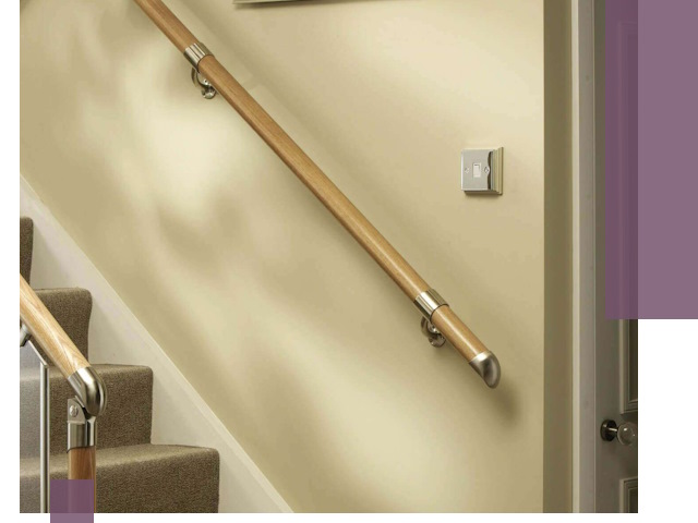 Монтаж пристенных поручней профессионально в Котласе