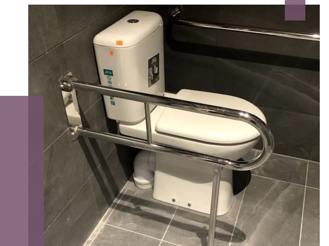 Поручни для санузлов в Котласе от 4352 руб.  | ПРОЛЁТ-Ктл