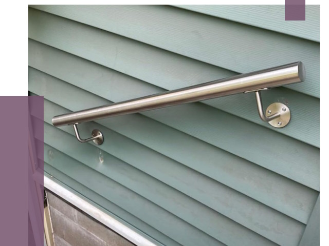 Поручни из нержавеющей стали в Котласе от 7772 руб.  | ПРОЛЁТ-Ктл